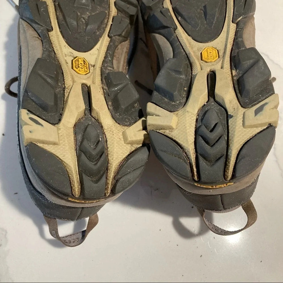 VASQUE Sz 8.5 Leather Hiking Trekking Super Grip  Lace Up Sneakers Shoes - Picture 13 of 14